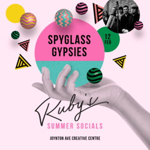 Ruby's Summer Social Spyglass Gypsies Flyer